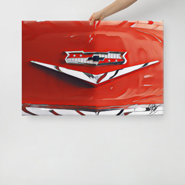 Own the Legend: 1956 Chevrolet Convertible Artwork - Image 3