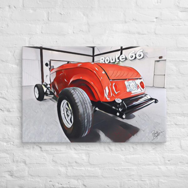 Timeless Speed: '32 Ford Roadster Canvas - Image 2