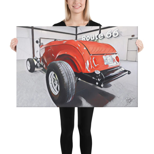 Timeless Speed: '32 Ford Roadster Canvas - Image 3