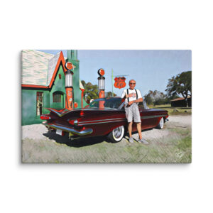 Large 36x24 Canvas Wall Hanging